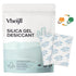Premium 20 Gram 20 Pcs Desiccant Silica Gel Packets with Color Indicating - Rechargeable Moisture Absorbers for Food Grade Silica Packets for Food...