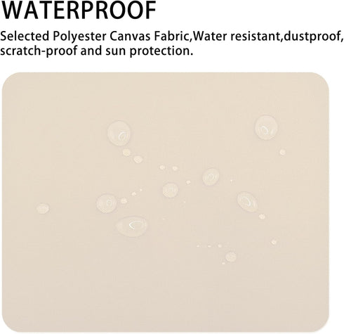 Canvas Repair Patch 9×11 Inch 3Pcs Waterproof Self-Adhesive Fabric Repair Patch for Tents,Boat Cover,Pop Up Canopy,Patio,Bags,Car Seats,Sofas,Furn...