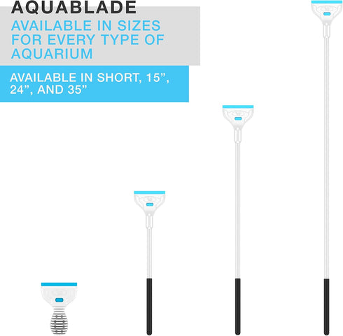 Continuum AquaBlade P Short Acrylic Safe Algae Scraper...