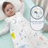 Mosebears Sleep Sack Baby Winter Wearable Blanket with 2-Way Zipper,2.5 TOG Cotton Sleep Sack Unisex (White Animal, 0-6 Months)...
