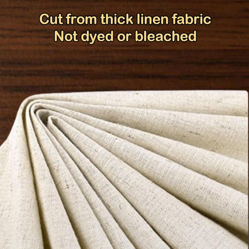 3Pcs Linen Cloth for Bread Baking 14x18 Inches Tea Towels for Baking Sourdough Bread Proofing Towel Pastry Cloth for Dough, Baguettes, Loaves, Pas...