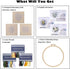 Embroidery Kit for Beginners,Cross Stitch Kits for Adults DIY Craft 3pcs Embroidery Pattern Needlework Fabric Embroidery Thread and Needles 1pcs E...