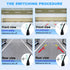 Backup Camera, HD Star Light Night Vision IP69K Level Waterproof Back Up Camera 140 Degree Wide Angle Rear View Reverse Camera Universal for Vehic...