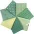 7 Pcs Fat Quarters Fabric Bundles Quilting Fabric Bundle Patchwork for Sewing Quilting and Crafting (Green)...