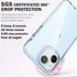 ArtsEvo Designed for iPhone 14 Case and iPhone 13 Case, 6.6ft Drop Protection, Full Body Screen Camera Protective Phone Case, Light Blue......