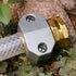 PLG Garden Hose Repair Kit, Hose Connectors, Heavy Duty Male/Female Hose Mender for All 3/4" 5/8" Garden Hose...