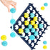Bounce Ball Parent Child Interactive Party Table Games with 9 Cards with Different Patterns,16 Balls and 1 Game Grid,Kid,Teens and Adults Family P...