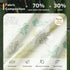 Bamboo Sleep Sack, 0.5 TOG Baby Wearable Blanket Sleep Sack 6-12 Months for Spring and Summer, Plant...
