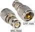 BNC to UHF 4 Type 8 PCS RF Connector Kit Coaxial BNC Male Female to UHF Male Female RF BNC UHF Radios Adapter Kit for Antennas Wireless LAN Device...
