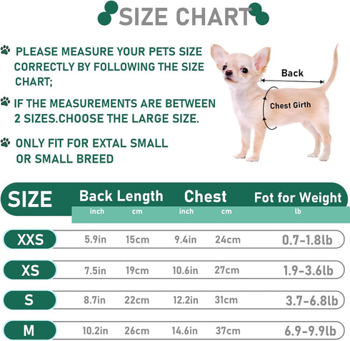 Small Dog Sweater 2 Pieces Dog Sweaters for Small Dogs, Dog Clothes for Small Dogs, Pet Cat Sweater Cold Weather Puppy Clothes Outfits (Small)...
