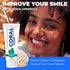 Coral White - Coral White Mint Toothpaste Natural Fluoride SLS Free Coral Calcium Remineralizing Toothpaste 4 Ounce (3 Pack)...