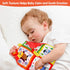 Dr.Rapeti Tag Security Blanket for Baby Infant Toddler Kid 10x10inches Washable Sensory Toy Lovey Appease Blanket (animal)...