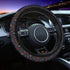 Car Accessory Plant Steering Wheel Cover for Men Women Girls Universal 15 Inch, Breathable, Sweat Absorbent, Anti Slip, Stylish, Car Accessories S...