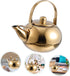1pc Stainless Steel Pot Whistling Tea Kettle Stainless Steel Tea Pots Portable Stove Teapot for Stovetop Teapot with Infuser Water Boiler Filter W...
