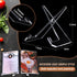 Acrylic Cookbook Stand Cook Book Stand for Kitchen Counter Cookbook Holder Clear Recipe Book Holder Multifunctional Display Stand for Tabletop Kit...