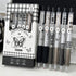6 Pcs Gel Ink Pens Retractable Pens Cute Rose Butterfly Pen 0.5mm Black Ink Pen Writing Pens Office School Supplies for Women Girls Boys Men (Butt...