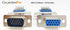 Pc Accessories 10 Pairs D-Sub HD15 High Density Solder Male and DB HD15 Female Connector 3-Row, 20-Pack (10 Male + 10 Female)...