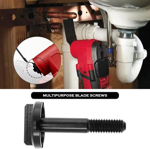 Blade Backing Pad Screw 06-75-0025 Blade Support Pad Screw 40mm Oscillating Tool Part Compatible with Milwaukee 2626-20 F40A 2626-20 F40B...