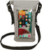 geckobrands Waterproof Phone Tote with 2L Dry Bag and Adjustable Strap – Protect Your Phone and Valuables While on The Go Grey...