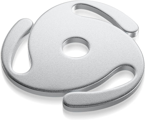 Facmogu 45 RPM Record Adapter, 7 Inch Vinyl Record Solid Aluminum Adapter, 45 Adapter for Vinyl Record Players Turntables, 45 RPM Vinyl Conversion...