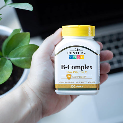 21st Century Healthcare, B Complex Plus Vitamin C, Tablets 100 Count (Pack of 1)...