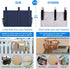 Surblue Bedside Caddy Hanging Bed Organizer Storage Bag Pocket for Bunk and Hospital Beds, College Dorm Rooms Baby Bed Rails, Camp 8 Pockets, (Lar...