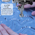 Using Quilting Templates Sewing Machine Domestic Free Motion Quilting Templates Rulers Transparent for A Simple Meander and A Great Secondary Quil...