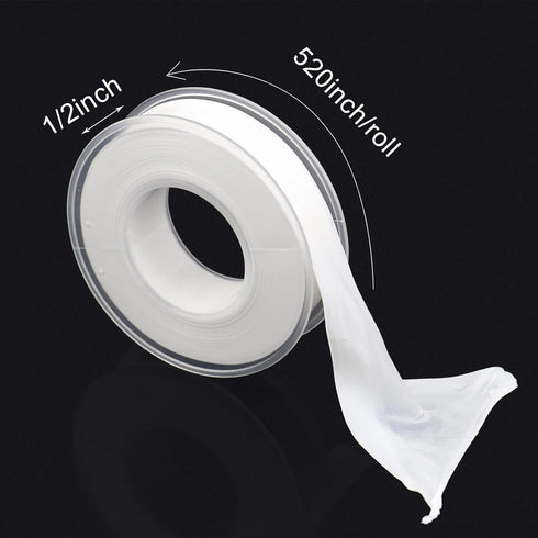BOMEI PACK Plumbers Tape,PTFE Tape,Teflone Tape,1/2 Inch X 520 Inches,Sealant Tape,Thread Seal Tape for Shower Head,Water Pipe Plumbing Sealing Ta...