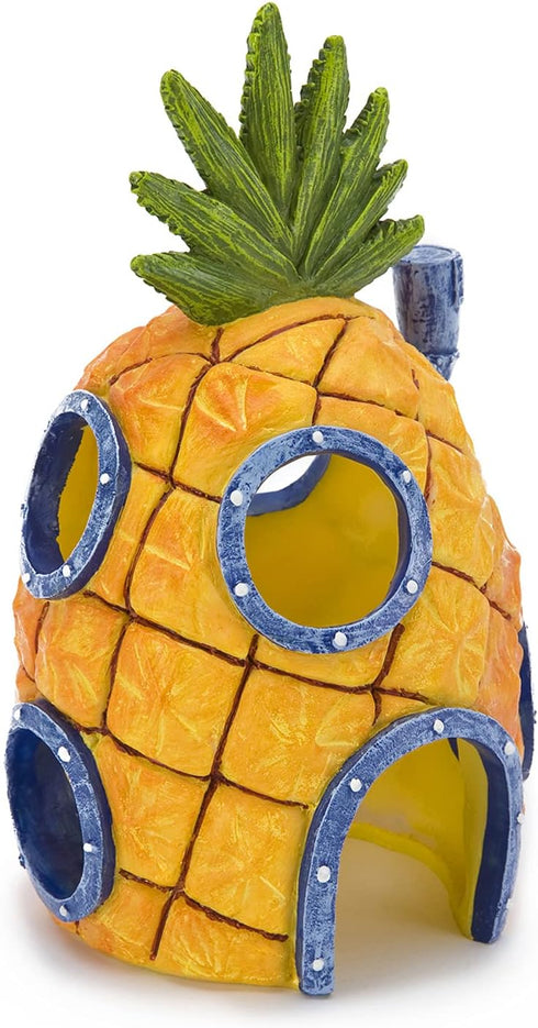 Penn-Plax SpongeBob SquarePants Officially Licensed Aquarium Ornament – SpongeBob’s Pineapple House – Large...