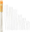 The Beadsmith 18-Piece Big Eye Beading Needle Assortment, 6 Sizes, 1.75”-5”, 3 Needles Per Size – Sharp Points, Use for General Sewing, Weaving an...