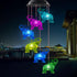 Elephant Waterproof LED Solar Powered Memorial Wind Chimes with Lights, Housewarming Gifts for Garden Outdoor Patio Yard Lawn Decor...