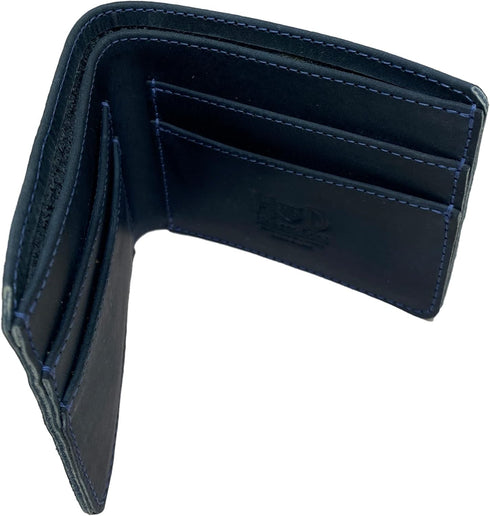 Hide & Drink, Slim Bifold Wallet, Classic Billfold for Pocket or Bag, Store Money, Cards and Cash, Travel Accessory, Full Grain Leather, Handmade,...