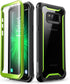 i-Blason Ares Full-Body Rugged Clear Bumper Case with Built-in Screen Protector for Samsung Galaxy S8+ Plus 2017 Release, Black/Green...