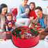 ProPik Christmas Wreath Storage Bag 24" - Garland Holiday Container with Tear Resistant Material - Featuring Heavy Duty Handles and Transparent Ca...