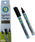 2 Pack Garden Marker Pen Permanent Markers Black (UV Fade Resistant Marker Pens for Plant Markers Garden Markers Waterproof Pen Black Markers Outd...