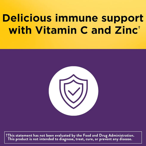 Nature Made Elderberry with Vitamin C and Zinc, Dietary Supplement for Immune Support, 60 Elderberry Gummies, 30 Day Supply...