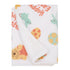Disney Winnie The Pooh Aqua, Tan, Red, and White Hoppy Easter Super Soft Sherpa Baby Blanket...