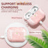 Airpods Pro 2nd Generation Case with Shell Pattern, Cute Airpods Pro Case with Luxury Pearl Keychain, TPU Airpods Pro Case Cover with Cleaning Pen...