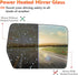 Passenger Right Side Power Heated Convex Mirror Glass Fits for 2004-2014 Ford F-150 Replacement for 4L3Z-17K707-DA...