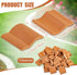 Roof Tiles Model Building Set Miniature Tiles Roof Tiles Dollhouse Shingles Fake Tiles Model Landscape Accessories for DIY Kitchen Garden Diorama ...
