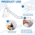 120 Pcs 2.4 Inch Plastic Pegboard Hooks Peg Board Shelving Hooks Pegboard Locking Hooks for Peg Boards Craft, Storage, Garage, Kitchen, Tools and ...