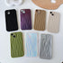 Caseative for iPhone 12 Case,Water Ripple Pattern Wave Shape Compatible with iPhone Case (Beige,iPhone 12)...