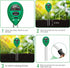 Soil Moisture Meter, 3 in 1 Soil pH Tester, Soil Test Kit for Lawns, Garden, Farm, House, Indoor, Outdoor, Hydrometer for Plants...