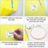 120 pcs Transfer Paper Carbon Tracing Paper Carbon Water-Soluble Transfer Paper for Transfer Pattern on Fabric,Wood,Cross Stitch Cloth,Paper, Hand...