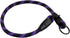 BronzeDog Rope Pro Training Dog Collar Braided No Pull Quick Release Round Lead Collars for Dogs Small Medium Large Puppy (S - 17.7" Long, Purple)...