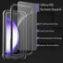 ENCASED FalconShield Designed for Samsung Galaxy S23 FE Case with Tempered Glass Screen Protector - Protective Full Body Phone Case (Black)......