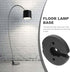 STOBAZA Desk Lamp Floor Lamp Base Counterweight Table Lamps Part Round Lamp Chassis Iron Lightweight Bracket Floor Light Holder Base Replacement...