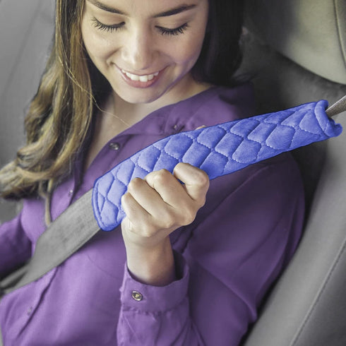 2Pack Car Seat Belt Pads Cover,Seat Belt Shoulder Strap Covers Harness Pad for Car/Bag,Soft Comfort Helps Protect You Neck and Shoulder from The S...