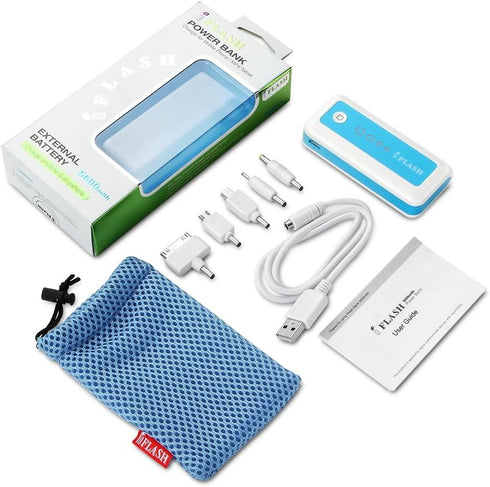 IFLASH 5600mAh Backup External Battery Source/Charger Compatible for Apple iPhone 6 6S 7 8 Plus X XS XR 11 12 Pro Max Mini iPod Touch (AC Adapter ...
