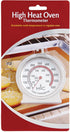 HIC Kitchen Roasting Oven Thermometer, Large 2.5-Inch Easy-Read Face, Stainless Steel...